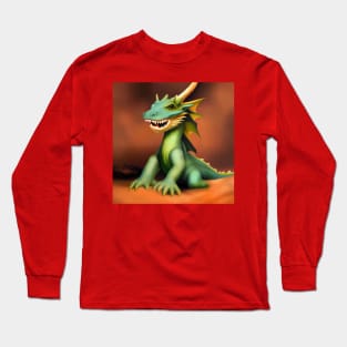 Baby Green Dragon Long Sleeve T-Shirt